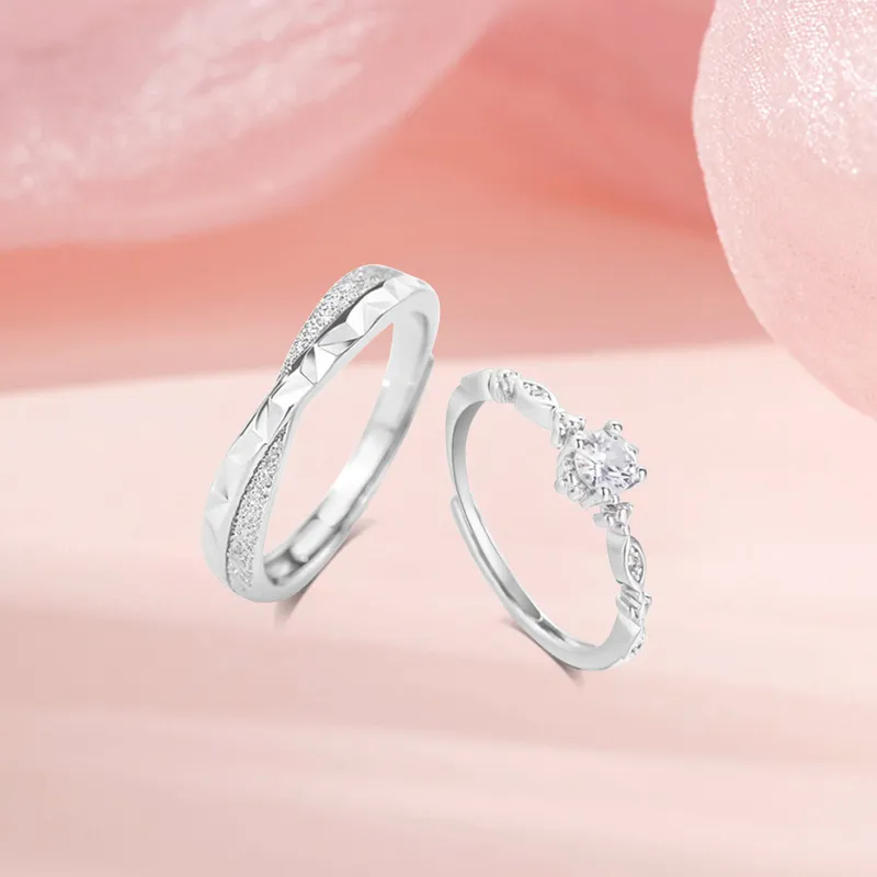 KING TAI SANG 999 Fine Silver Rings Unisex-1
