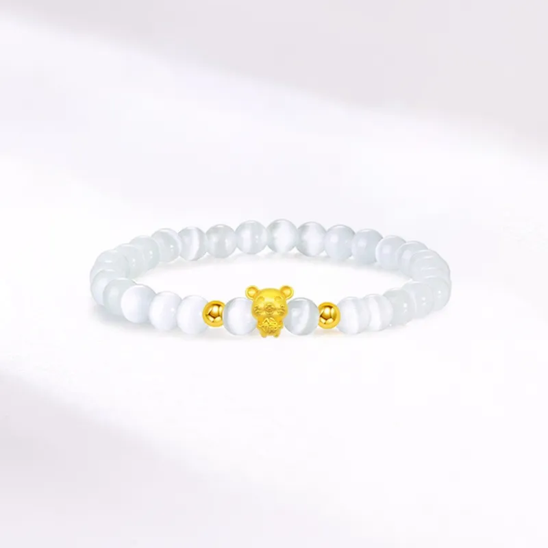 KING TAI SANG Gold Bracelet Women's-2