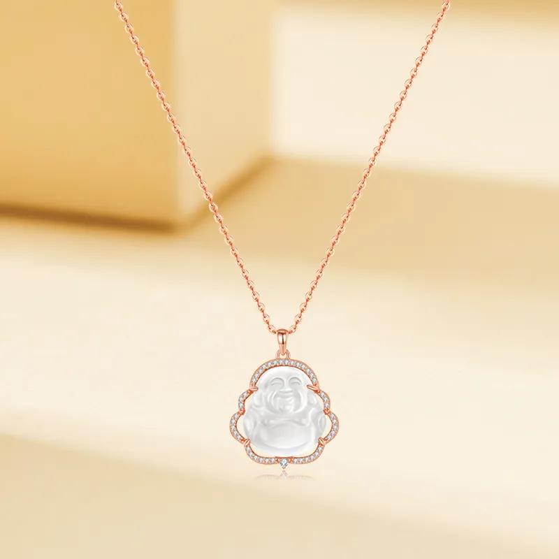 KING TAI SANG Chalcedony Necklaces Women's-2
