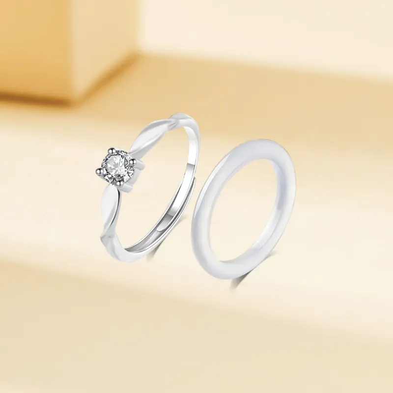 KING TAI SANG Chalcedony Rings Unisex-2