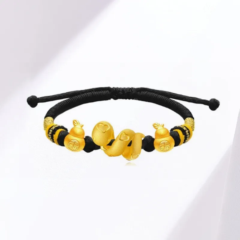 KING TAI SANG Gold Bracelet Unisex-1