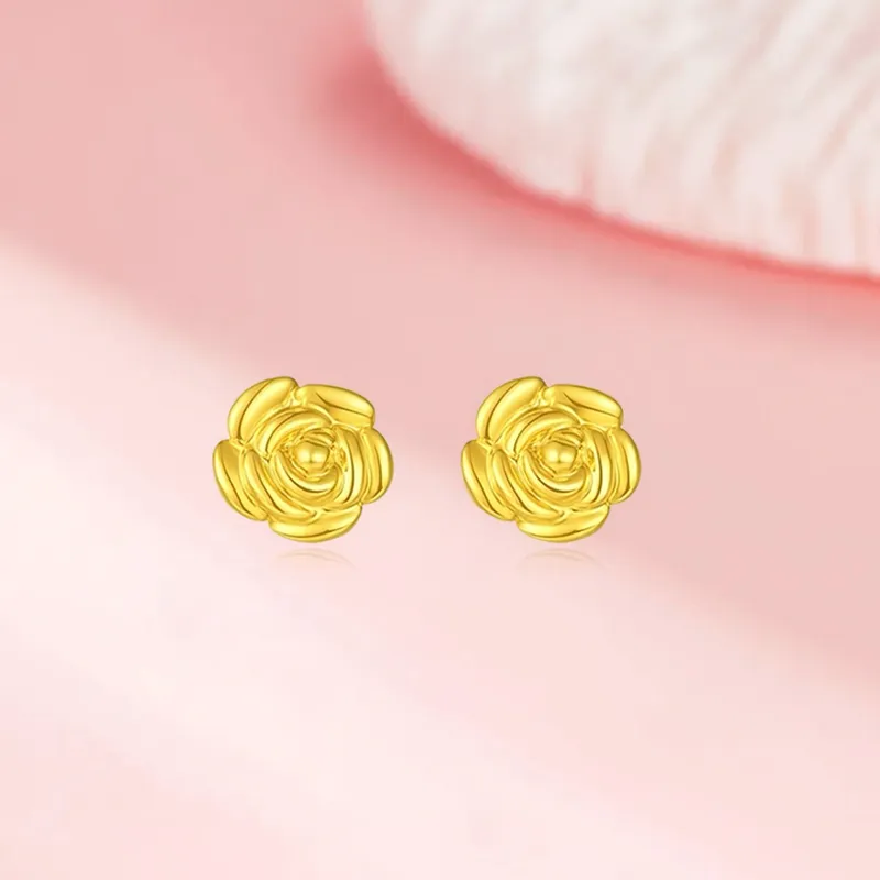 KING TAI SANG Sterling Silver Stud Earrings Women's-2