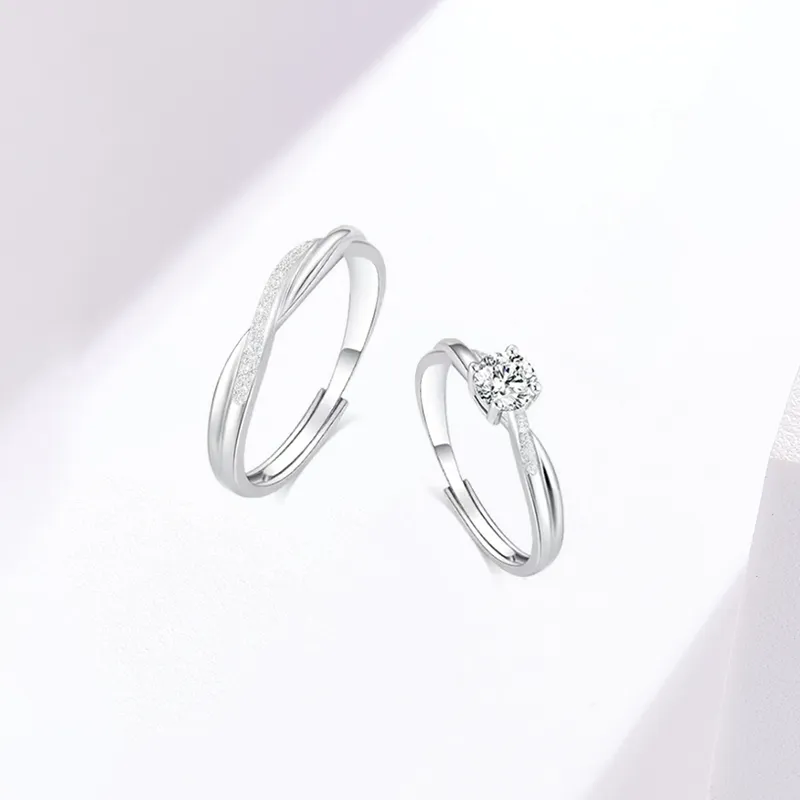 KING TAI SANG 999 Fine Silver Rings Unisex-1
