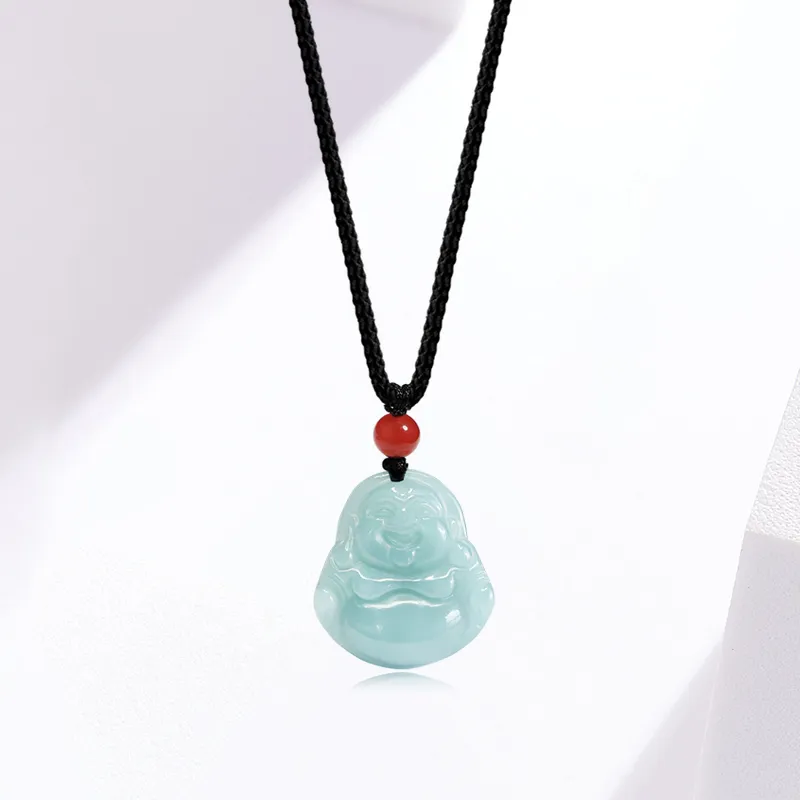 KING TAI SANG Glutinous Jade Jadeite Necklaces Women's-1