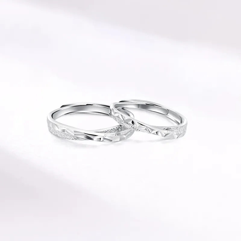 KING TAI SANG 999 Fine Silver Rings Unisex-2