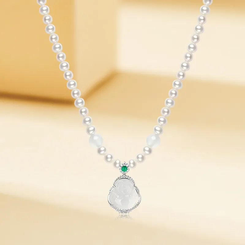 KING TAI SANG Chalcedony Necklaces Women's-2
