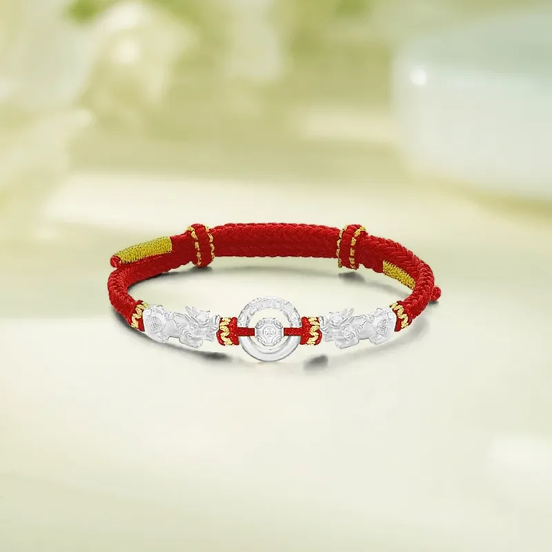 KING TAI SANG Sterling Silver Bracelets Unisex-4