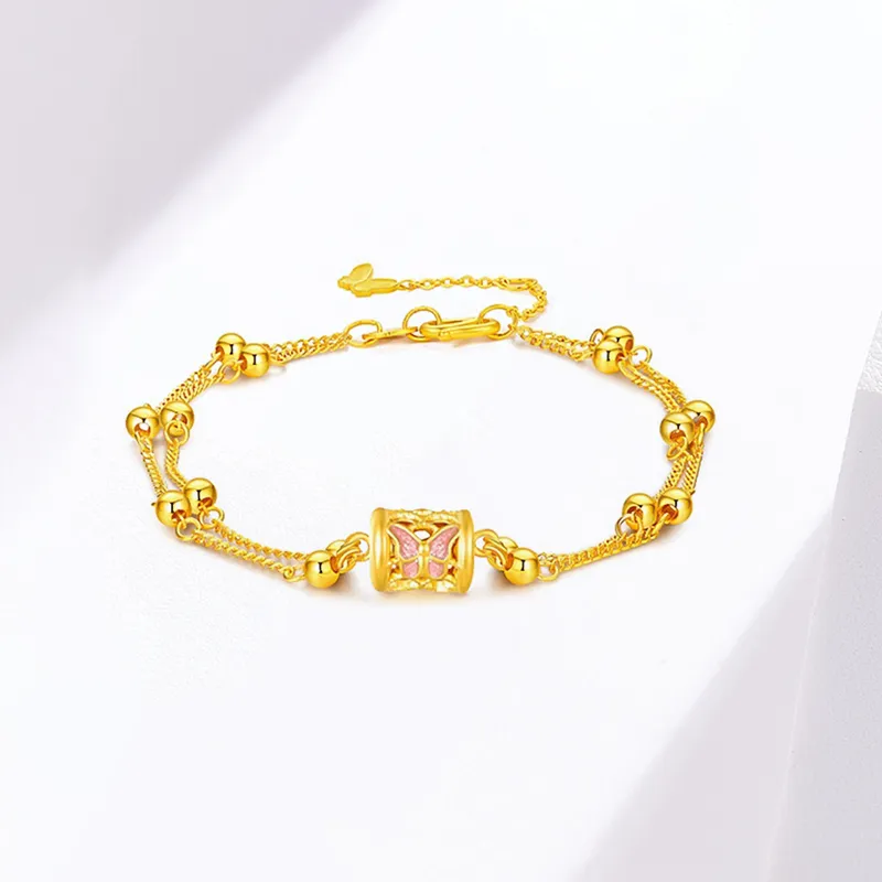 KING TAI SANG Gold Bracelet Women's-1