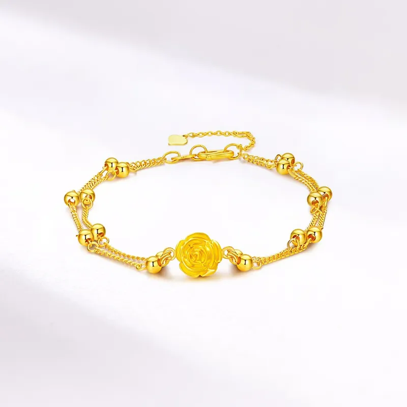 KING TAI SANG Gold Bracelet Women's-2
