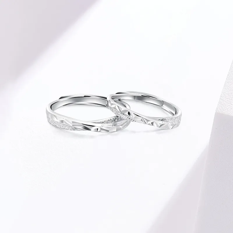 KING TAI SANG 999 Fine Silver Rings Unisex-1