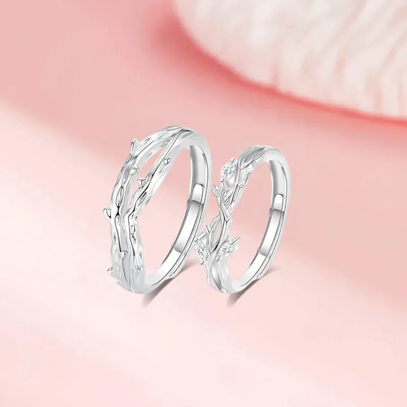 KING TAI SANG 999 Fine Silver Rings Unisex-2