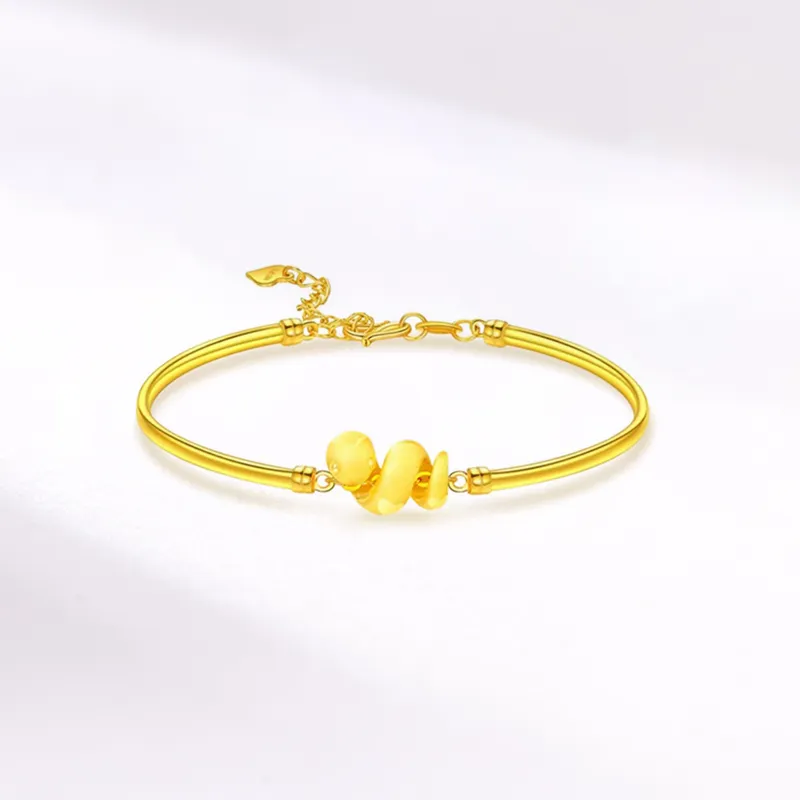 KING TAI SANG Gold Bracelet Women's-2