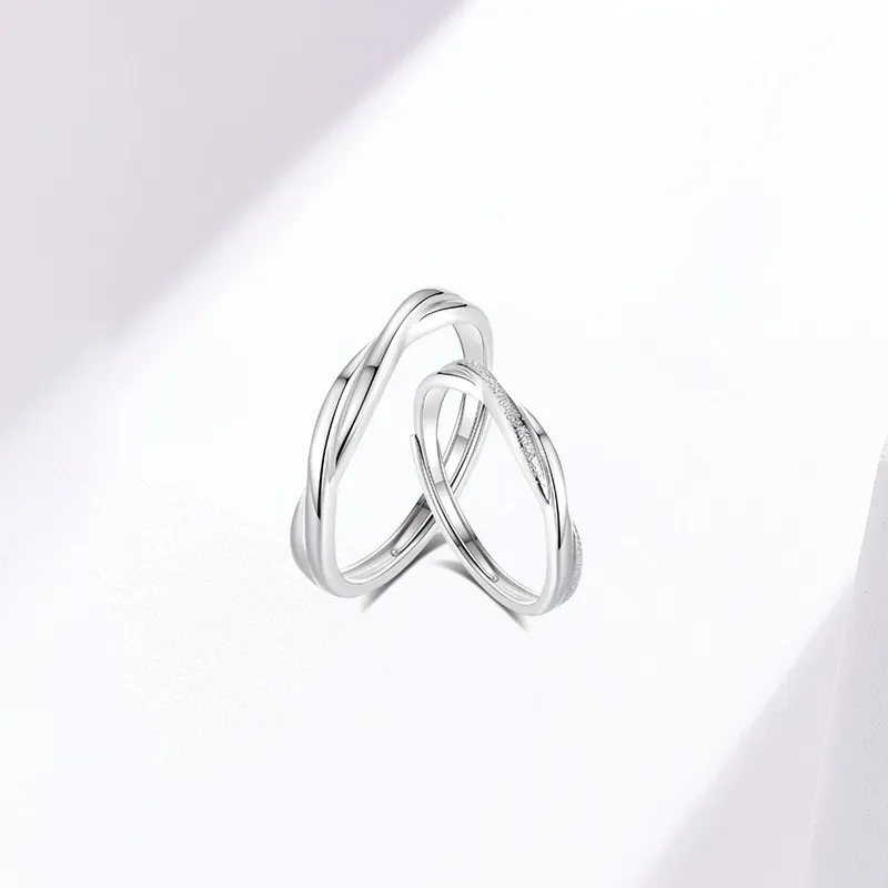 KING TAI SANG 999 Fine Silver Rings Unisex-1