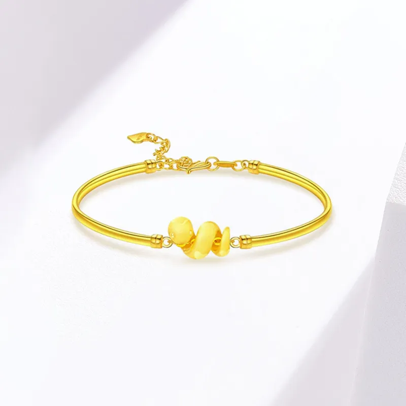 KING TAI SANG Gold Bracelet Women's-1