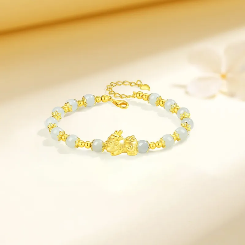 KING TAI SANG Gold Bracelet Women's-1