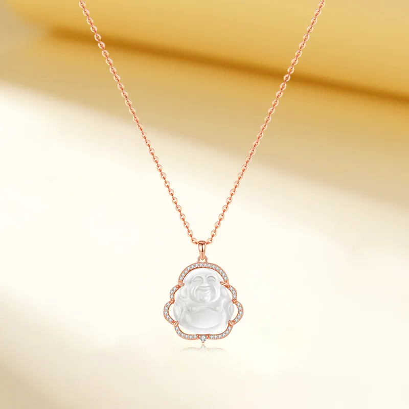 KING TAI SANG Chalcedony Necklaces Women's-3
