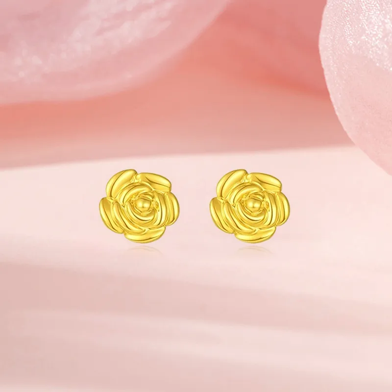 KING TAI SANG Sterling Silver Stud Earrings Women's-1