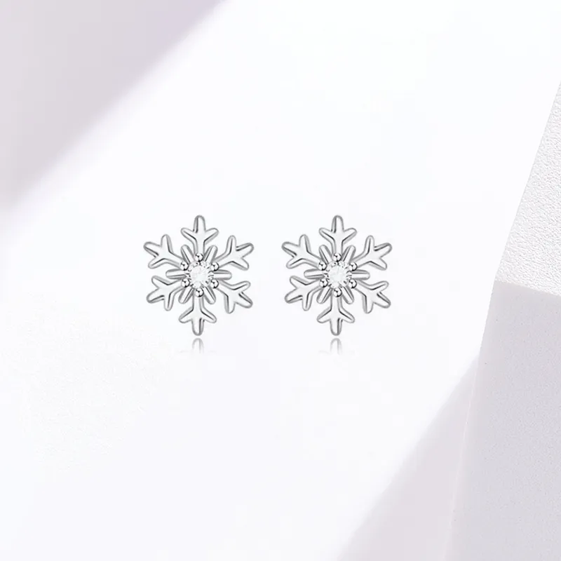 KING TAI SANG 999 Fine Silver Stud Earrings Women's-1