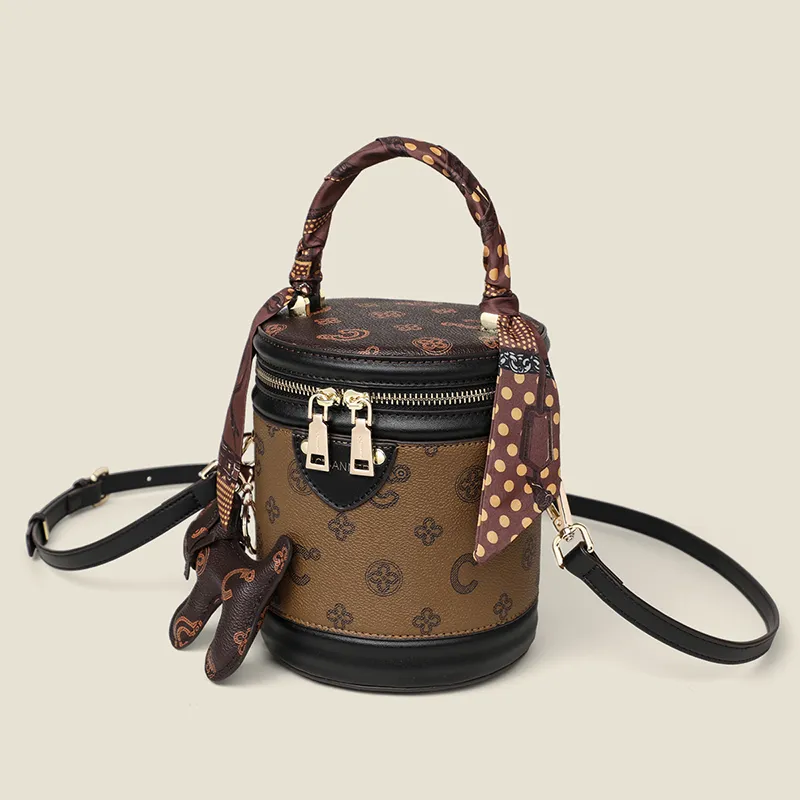 C°BANNER Synthetic Leather Crossbody Handbag Regular Women's Coffee-2