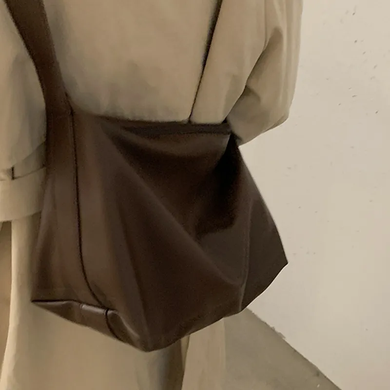 C°BANNER Cow Leather Tote Bag, Shopping Bag, Crossbody Bag, Shoulder Bag Women's Coffee/Caramel-4