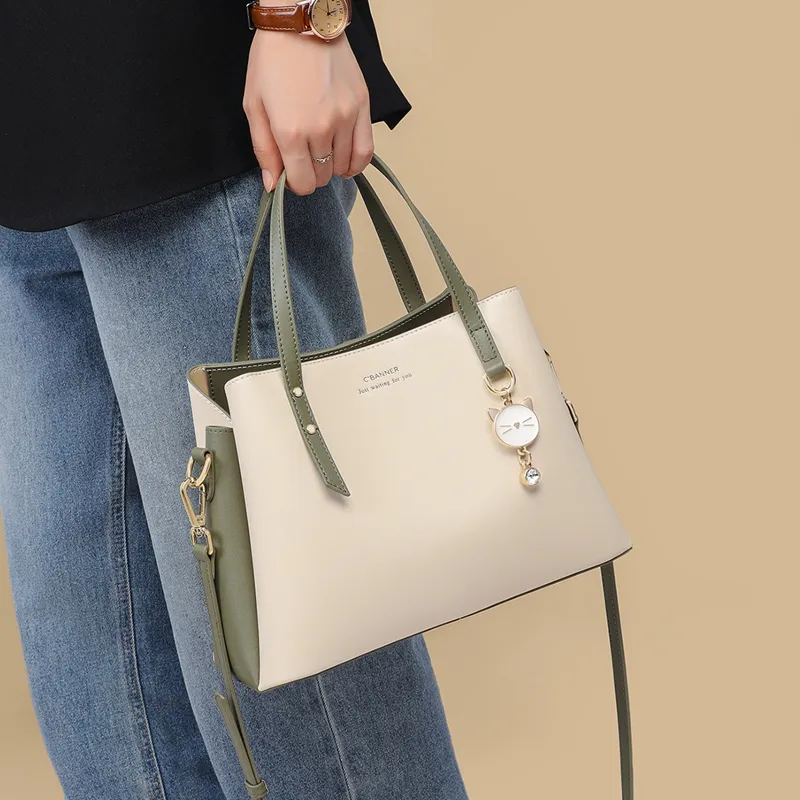 C°BANNER Handbags Elegant Milk White-1