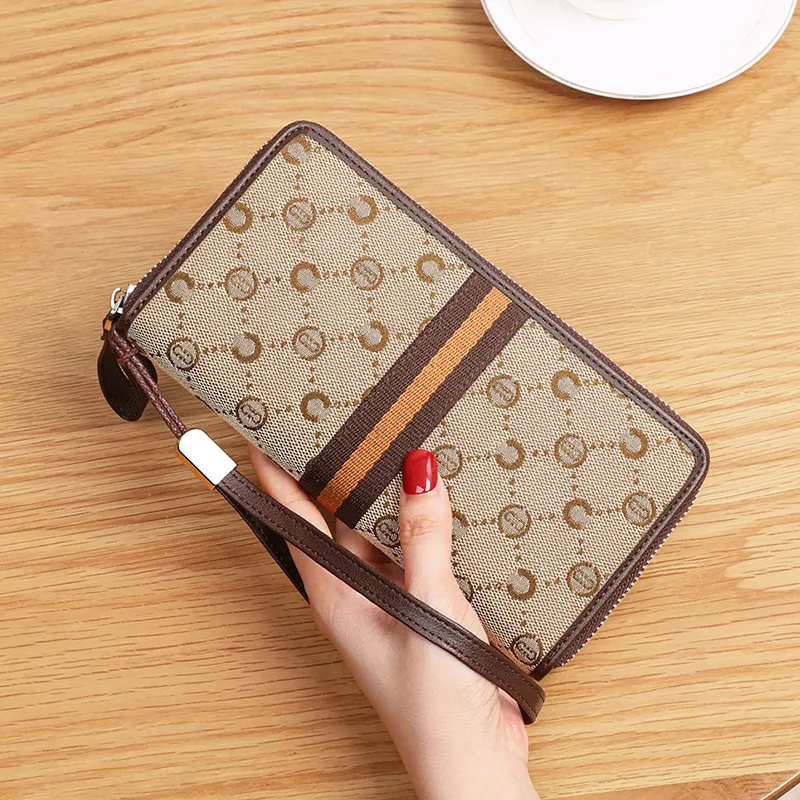 C°BANNER Synthetic Leather Multifunctional Storage Bag Regular Women's Khaki-2