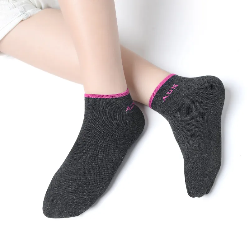 AUN Women's Mid Calf Socks-5