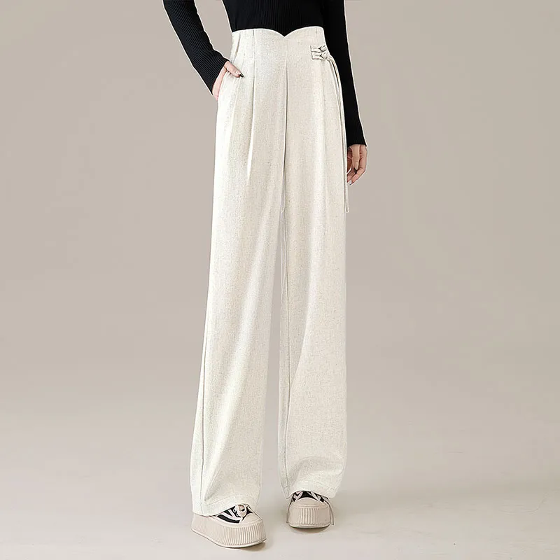 Cypress House Casual Pants Women's Greige-5