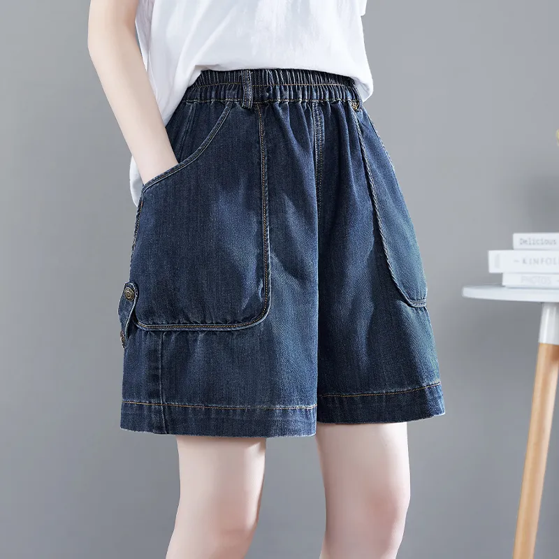 TOUCH Denim Shorts Women's-5