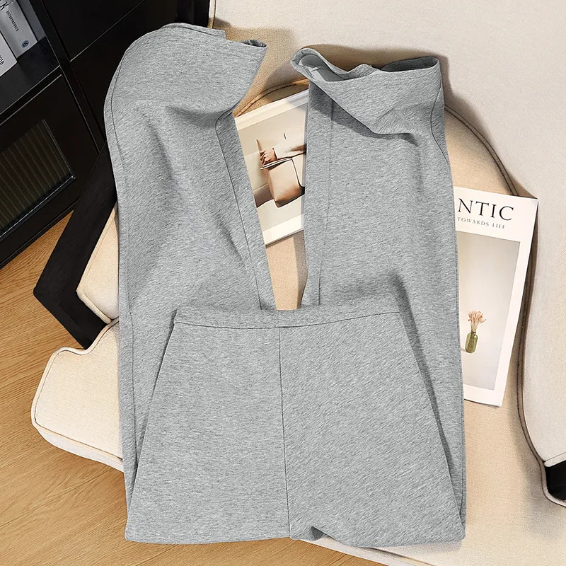 TOUCH Casual Pants Women's Light Gray-3