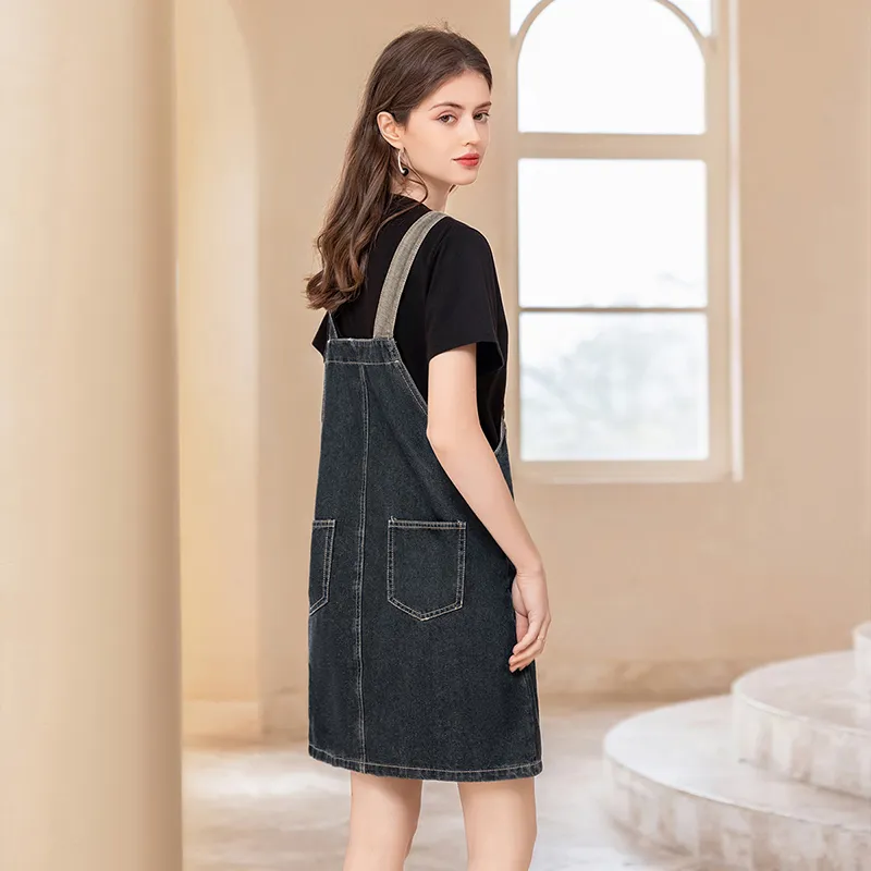 TOUCH Slip Dress Women's Dark Blue-2
