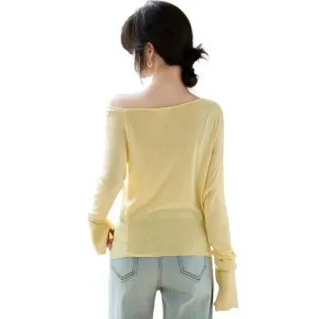 Cypress House Knitwear Women's Light Yellow