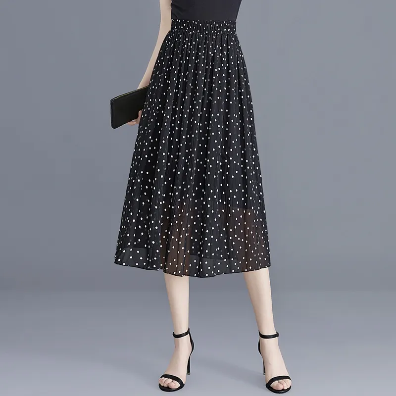 TOUCH Casual Long Skirts Women's-17