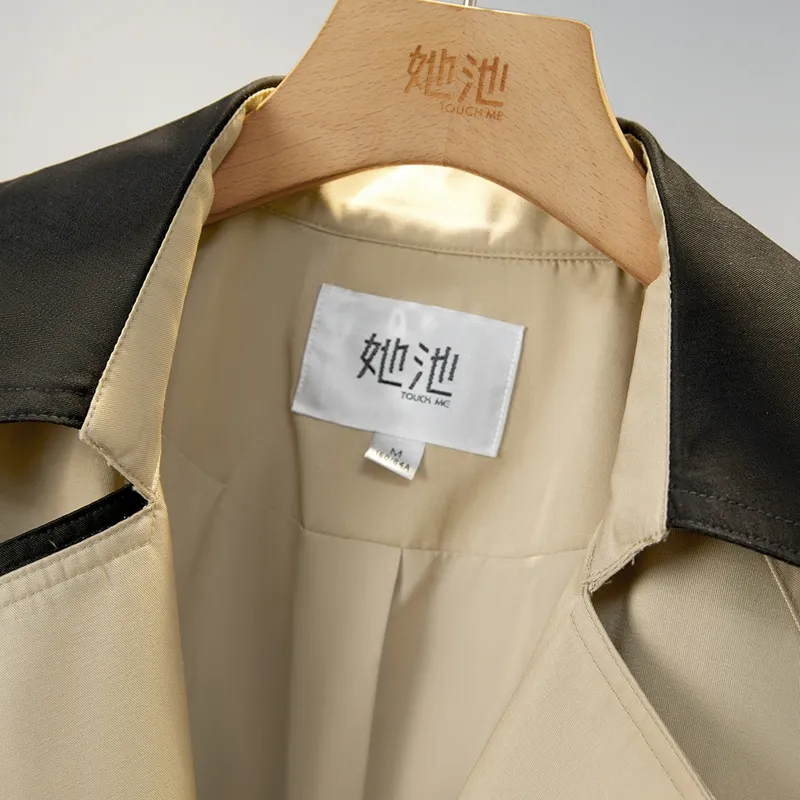 TOUCH Trench Coat Women's Khaki-5