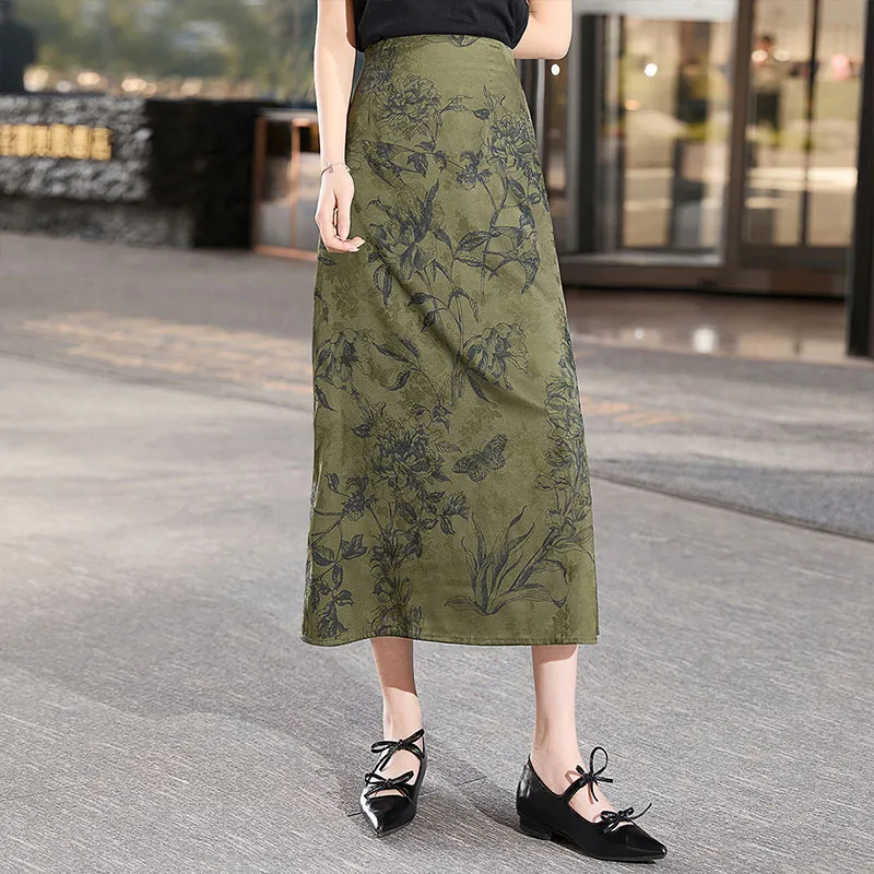 Cypress House Casual Long Skirt Women's Jasper-5