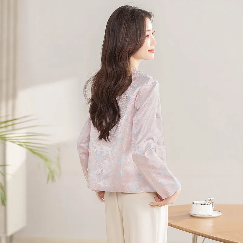 Cypress House Cropped Coat Women's Light Pink-2