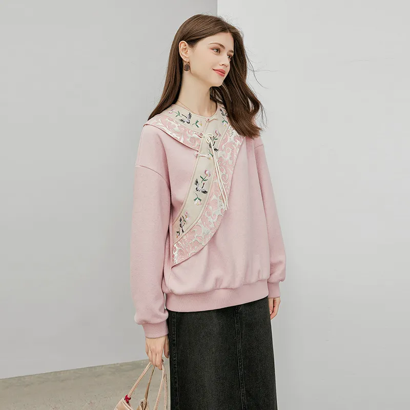 TOUCH Sweatshirts Women's Pink-6