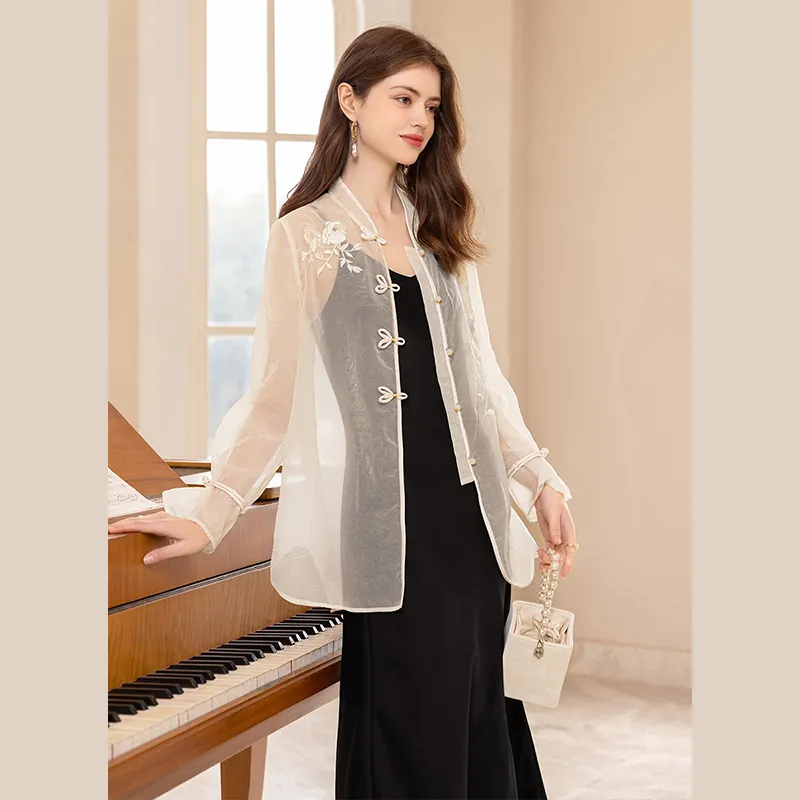 TOUCH Shirts Women's Apricot-5