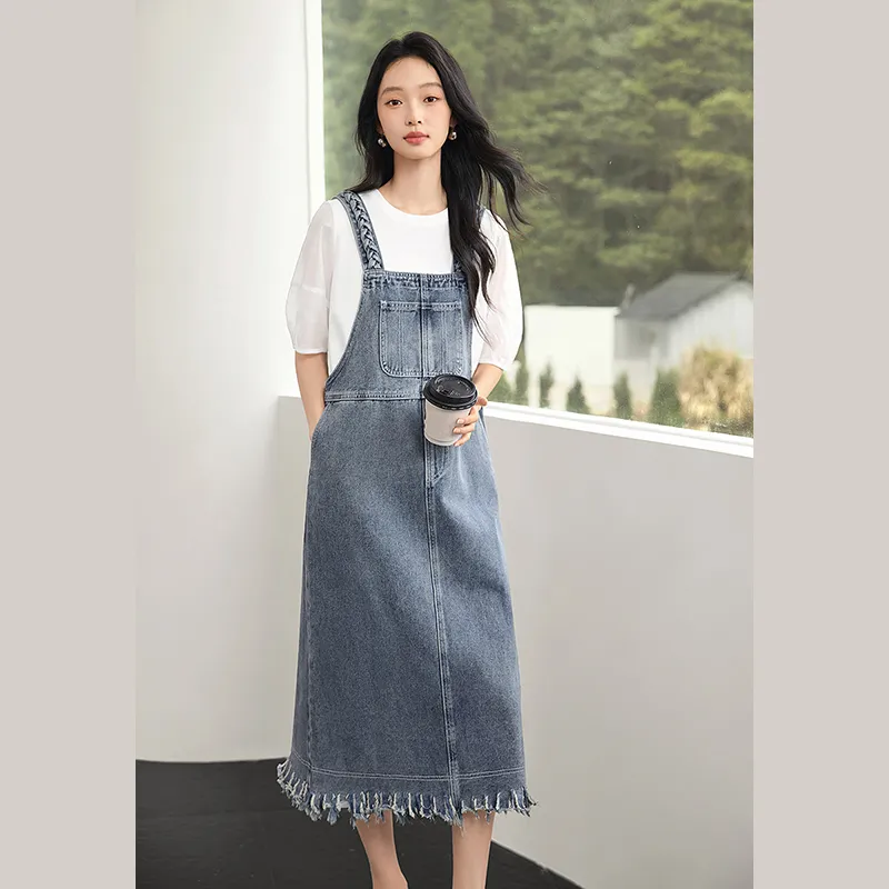 TOUCH Sleeveless Dress Women's Light Blue-6