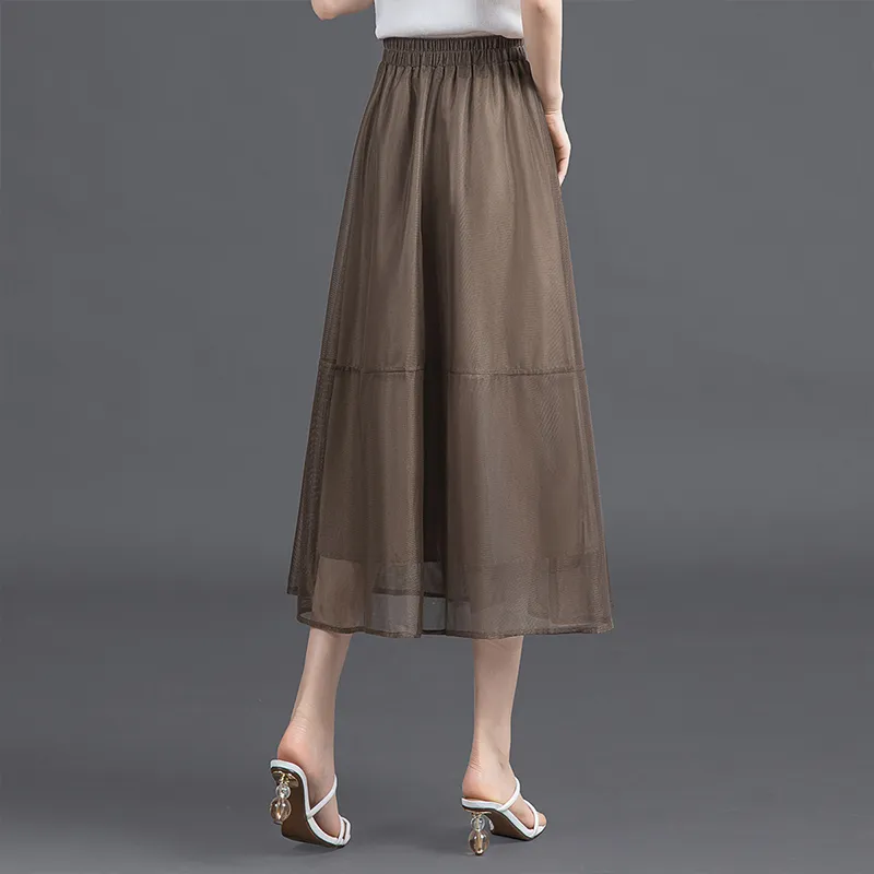 Cypress House Casual Long Skirts Women's Olive-3