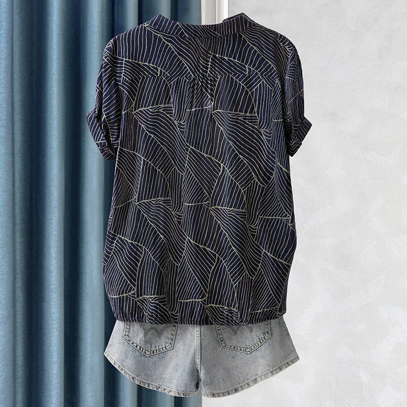 Cypress House Shirts Women's Navy Blue-3