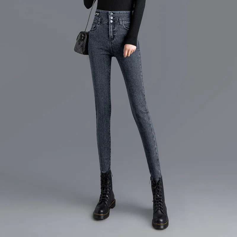 TOUCH Jeans Women's Blue Gray-2