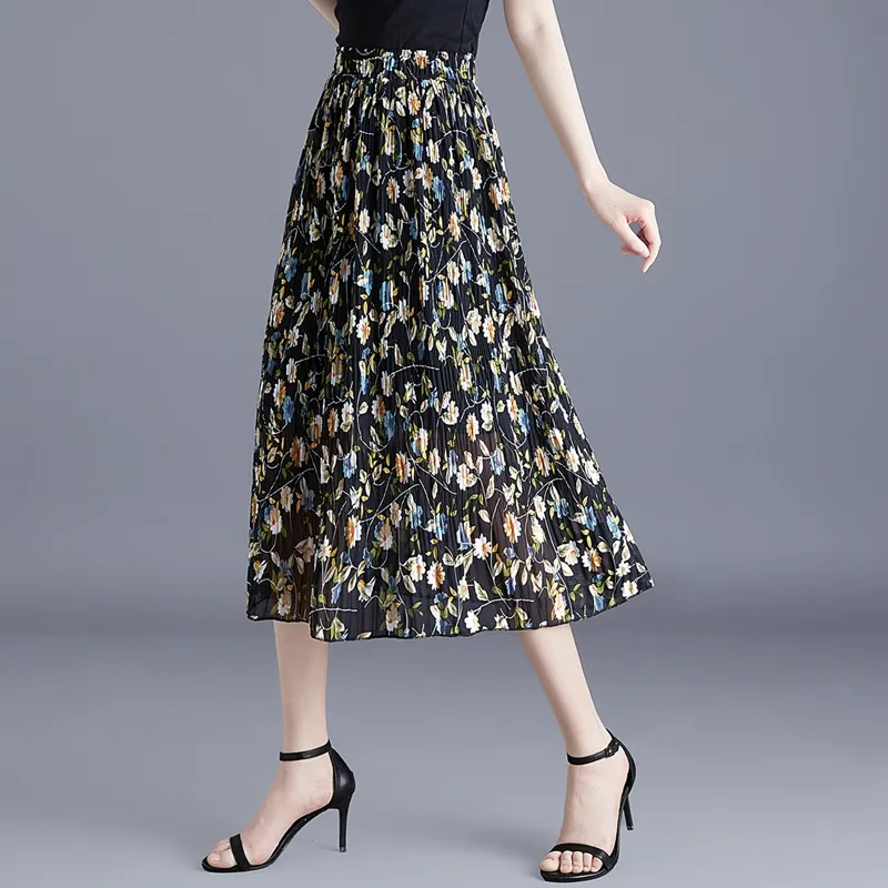 TOUCH Casual Long Skirts Women's-5
