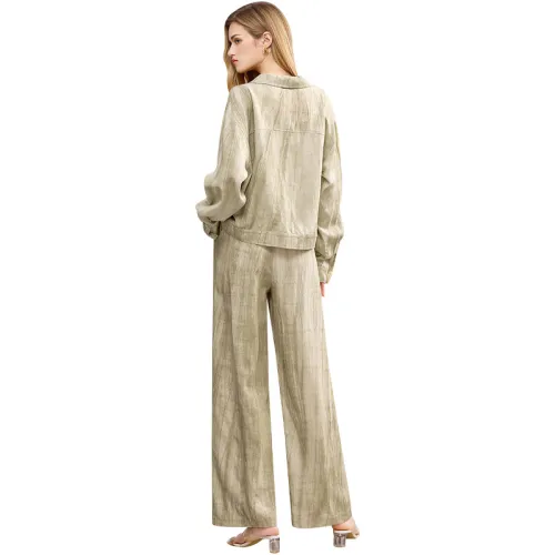 TOUCH Casual Suit Women's Floral Green