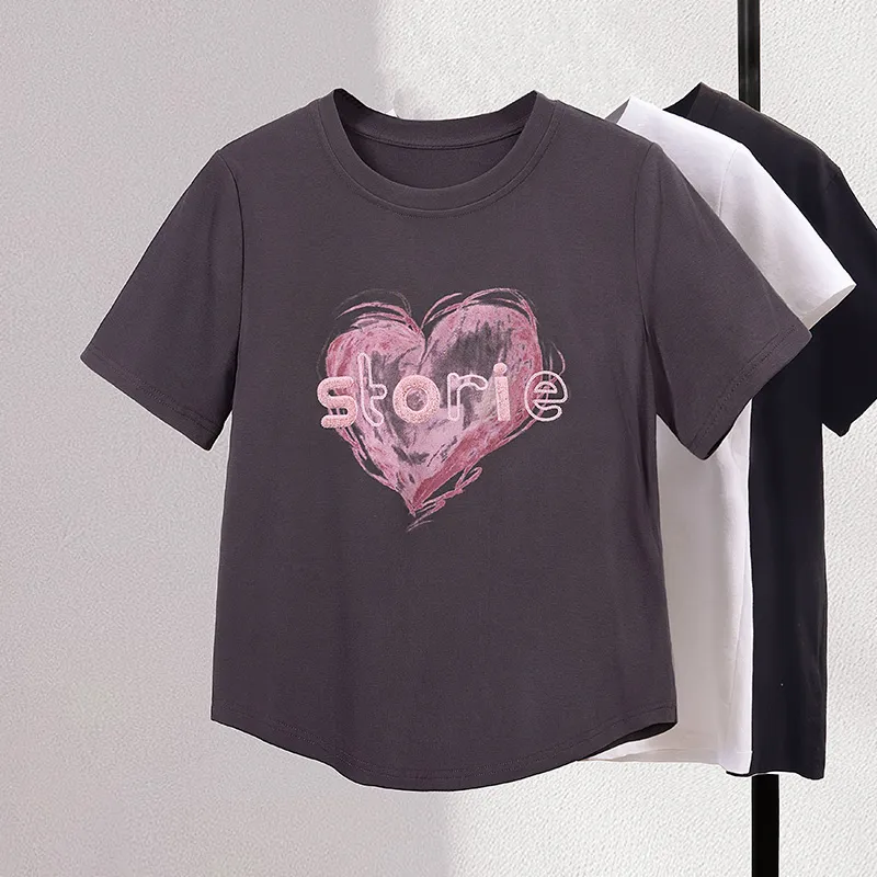 Cypress House T Shirts Women's Dark Gray-2
