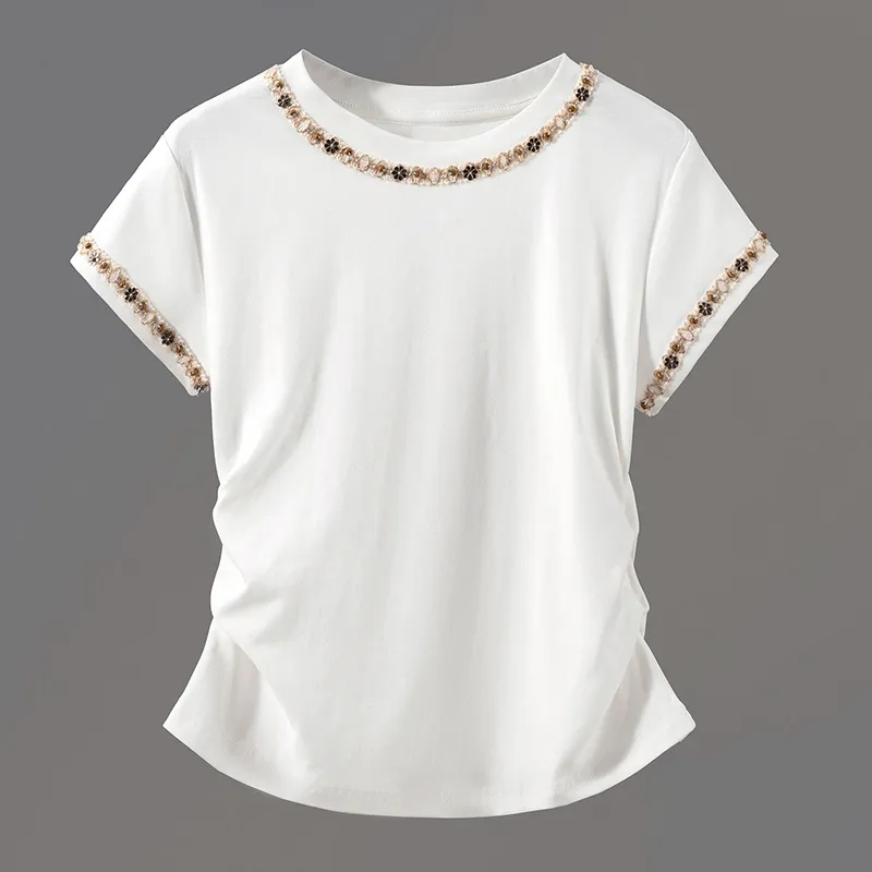 TOUCH Set in Sleeve T Shirt Women's-2