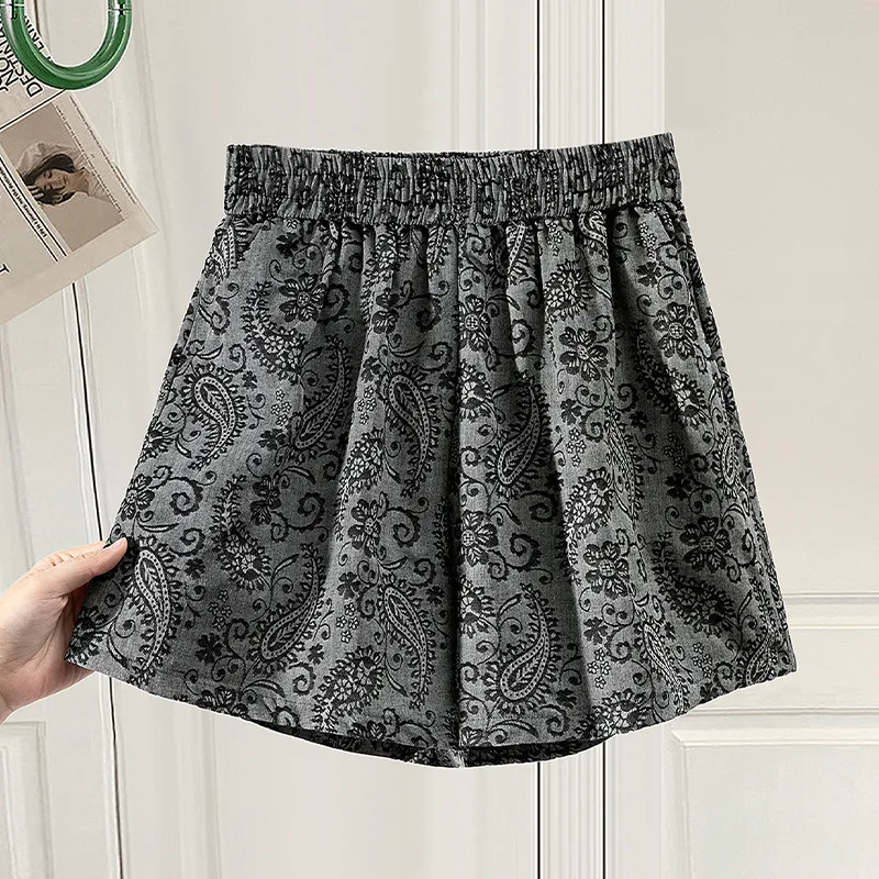 TOUCH Casual Shorts Women's Gray Heather-2