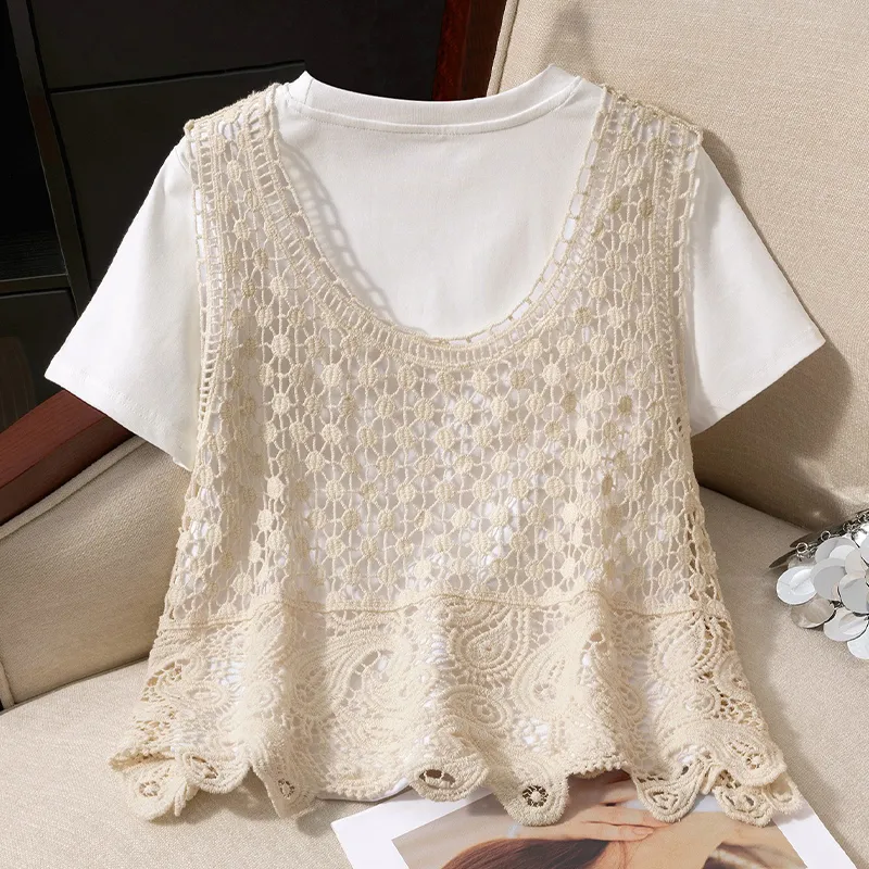 TOUCH Tank Tops Women's Apricot-3