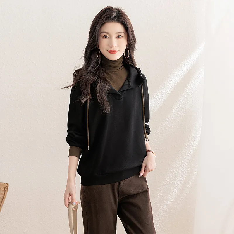 Cypress House Sweatshirt Women's Black & Green-3
