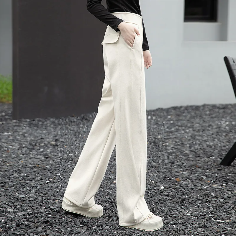 Cypress House Casual Pants Women's Ecru-4